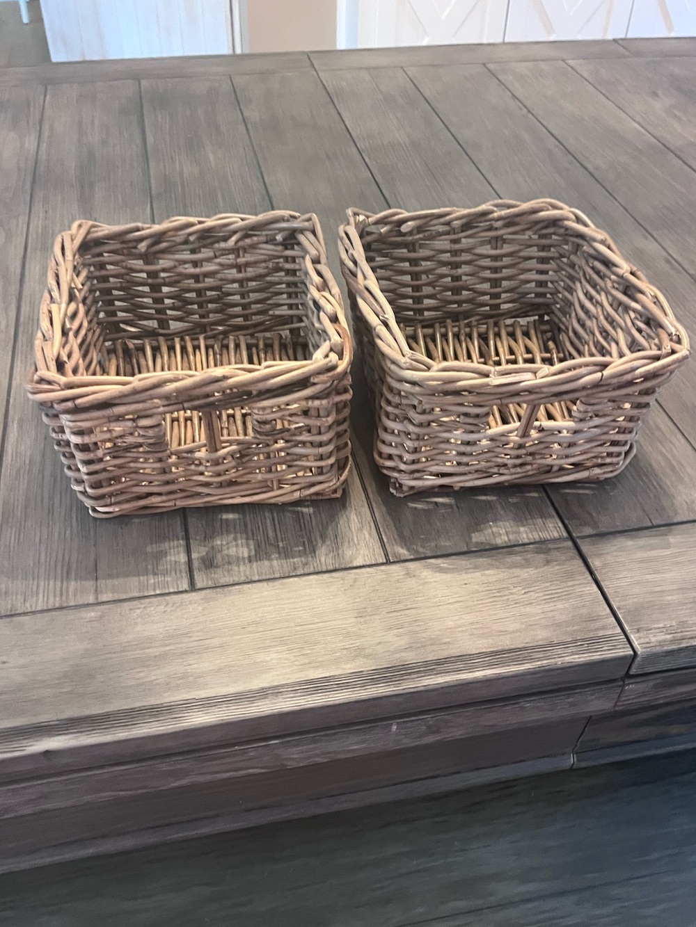 Wicker baskets